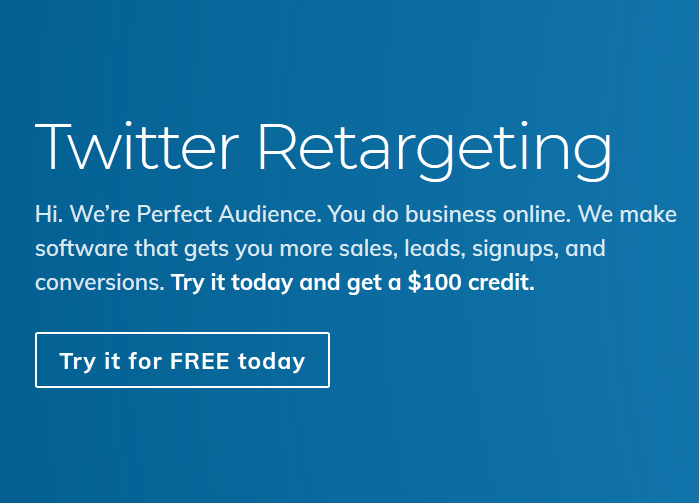 Twitter Advertising credit