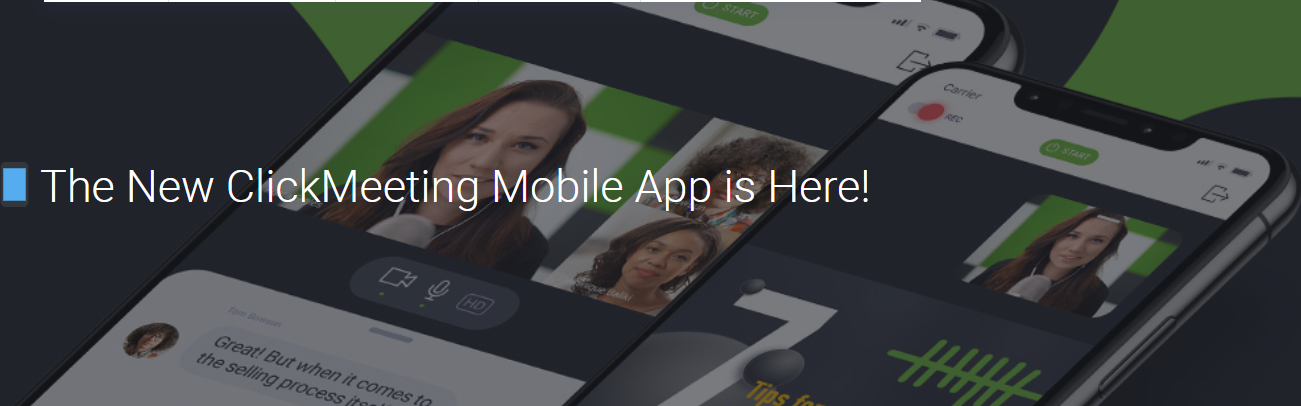 ClickMeeting revew new features discounts
